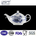 Hot sale decorative bone china porcelain teapot set